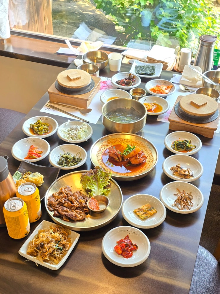  강원도 동해 맛집 묵호, 무릉별유천지 돌솥밥 한정식 담다