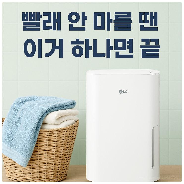 LG 휘센 제습기 DQ205PBBC 여름 습기 빨래 때문에 고생중 직접 써본 후기