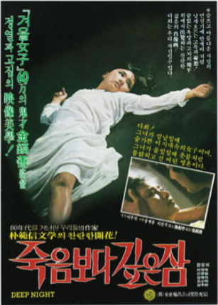  죽음보다 깊은 잠(1979) - 신분 상승을 꿈꾸는 여자의 욕망을 그린 다소 평범한 이야기