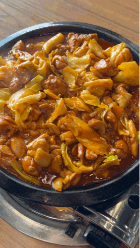  경산 백천동 닭갈비 맛집 | 단돈 만원의 행복 닭바위숯불닭갈비 후기