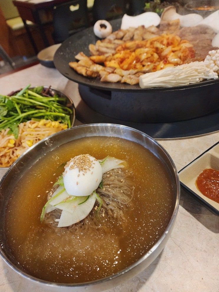  오복솥뚜껑 연수구청점, 인천연수동밥집에서 고기를 마음껏 즐기다
