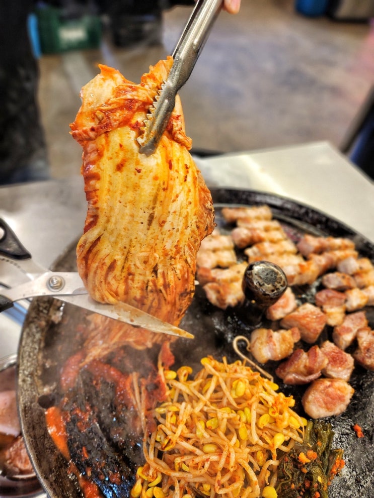  구디고기집 목구멍 구워주는 구로디지털단지삼겹살 맛집
