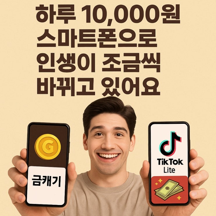  금캐기’ & ‘틱톡라이트’로 월 30만 원, 가능한 이야기일까?