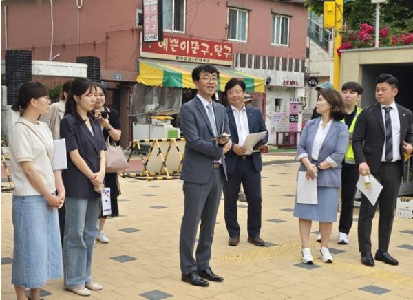 인천시의회 이오상 의원, 어린이 통학로 안전 확보 점검