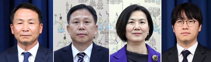 <b>국가 안보실</b>1차장 김현종 AI미래기획수석 하정우 등 <b>임명</b>