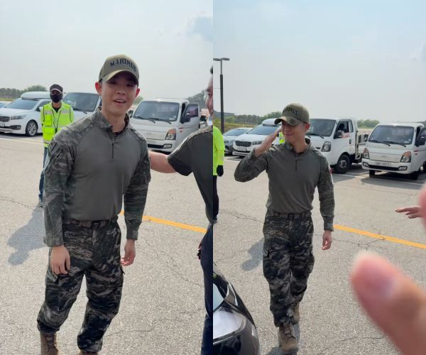  '김구라 아들' 그리, 해병대 완벽 적응 근황 공개! '누구나 해병이 될 수 있다면…' 문구 눈길