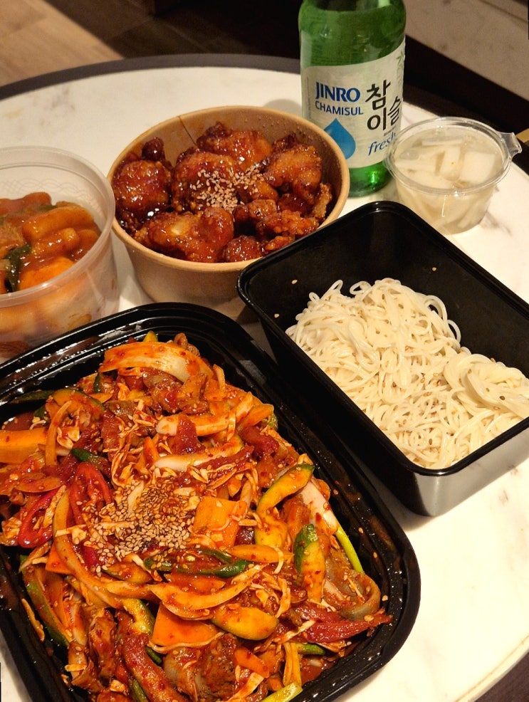  푸꾸옥 한식 맛집 북부 배달되는 서울식당 추천 (골뱅이소면/치킨/떡볶이)