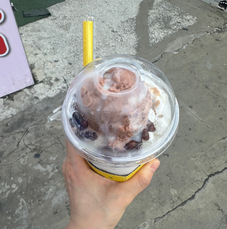 알바생들 오열하게 한다는 메가커피 팥빙젤라또 종류, 칼로리, 가격, 총 정리해 드립니다