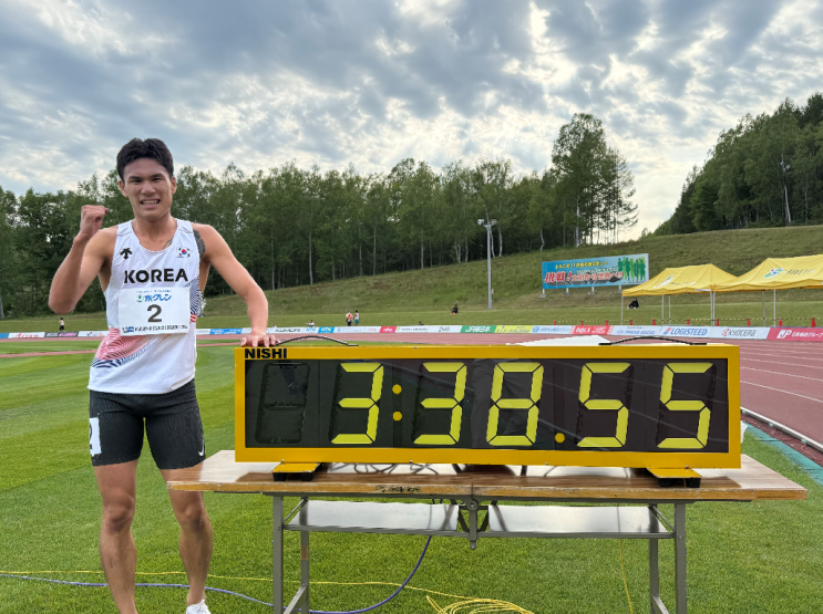 <b>이재웅</b>(국군체육부대), 남자 <b>1500m</b> 한국 <b>신기록</b> 경신 ...... 