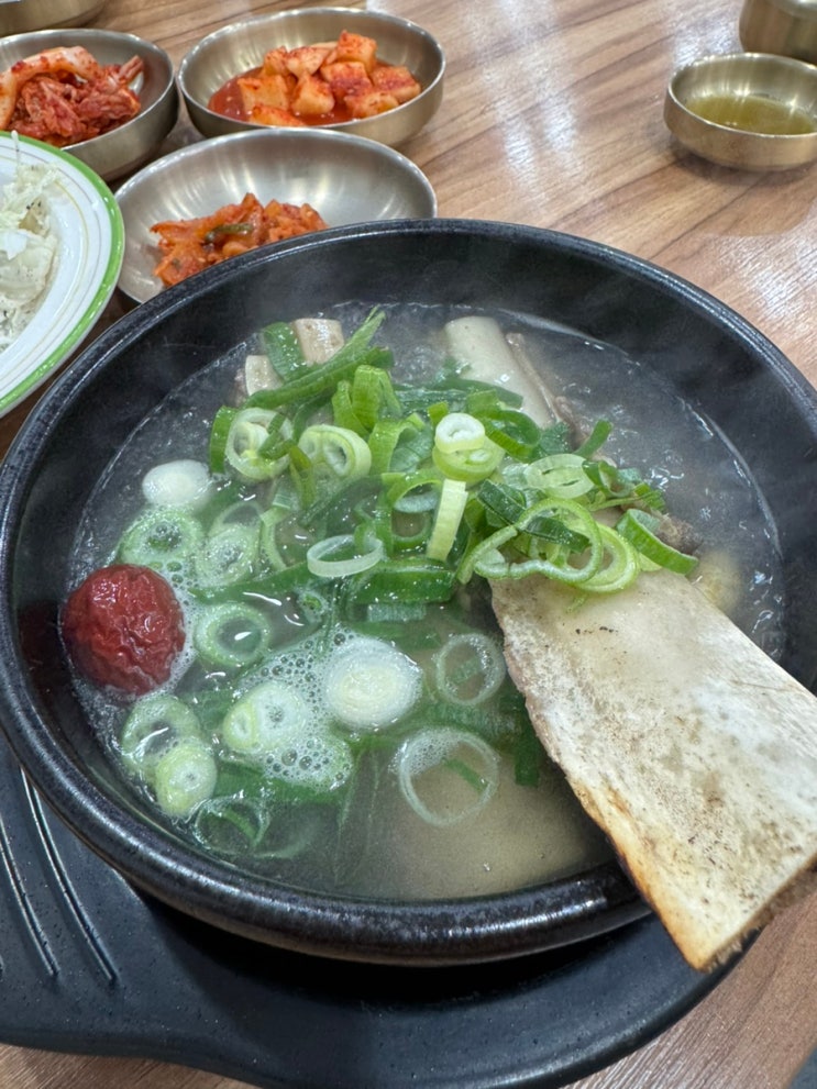  광주역점심 신안동갈비탕 도가니탕 맛집, 동이집