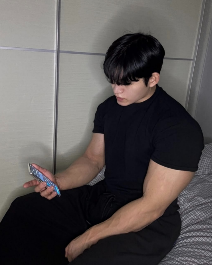  운동하는 남자의 로망 티셔츠, 머슬핏 뜻 완벽정리