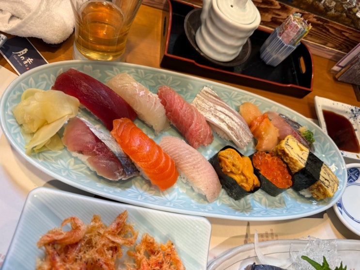  시즈오카역 맛집 갓포요리 스시 月の音 츠키노오토 초밥