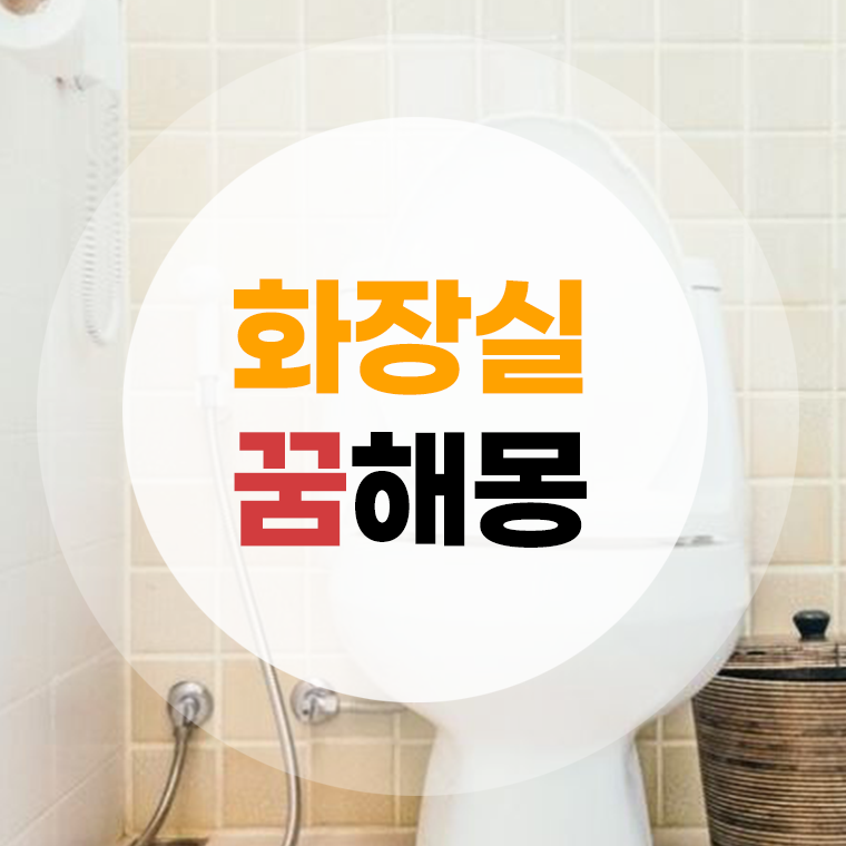 화장실 꿈해몽 (화장실에서, 더러운화장실, 재래식화장실, 공중화장실) 풀이