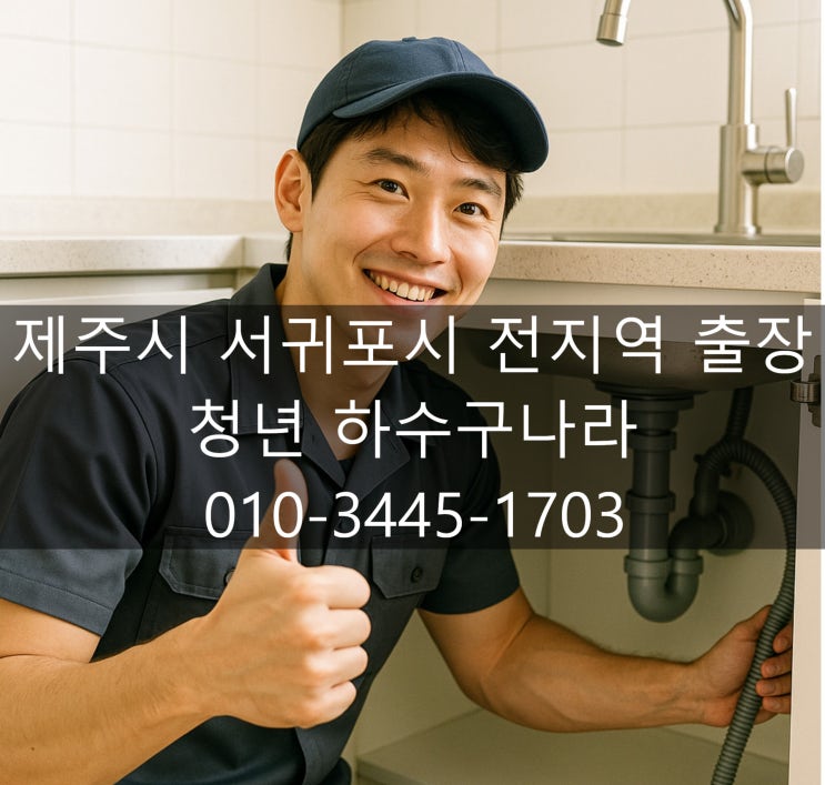  제주시 노형동 하수구 막힘