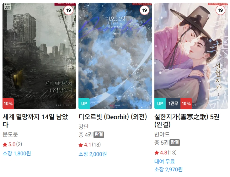  BL소설 신간) 25년 06월 17일 신간
