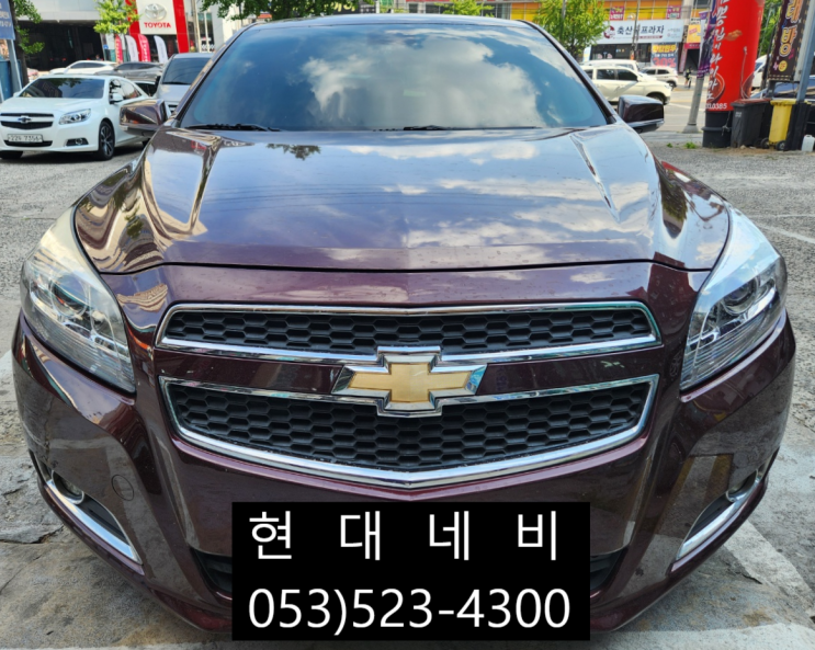  쉐보레 말리부 8세대 순정네비게이션 전원불량 블랙아웃 수리