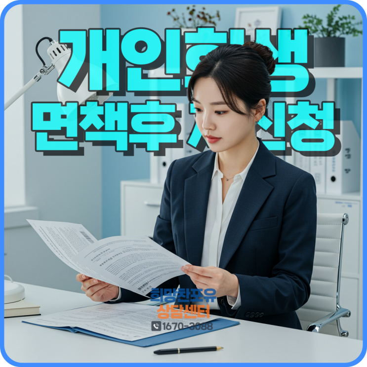 천안 개인회생 면책후 재신청 기간