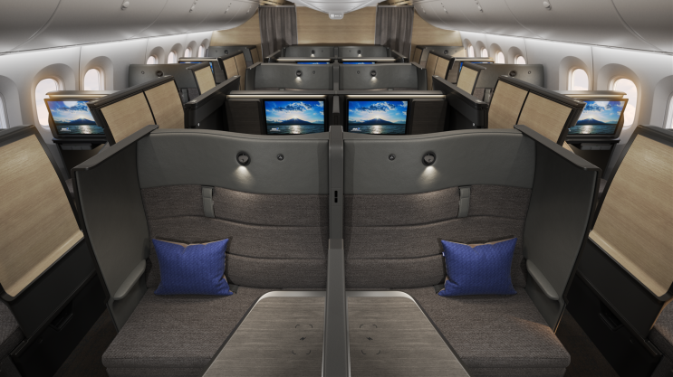  ANA, B787 신규 비즈니스 클래스 시트 ‘THE ROOM FX’ 공개