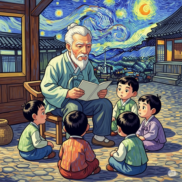  한자 한문 공부의 첫걸음 삼자경 - 삼자경 4. 두연산(竇燕山), 유의방(有義方)。교오자(教五子), 명구양(名俱揚)。
