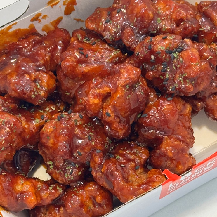  구리 닭강정 수택동치킨 치맥하기좋은 천년닭강정 구리치킨 포장리뷰
