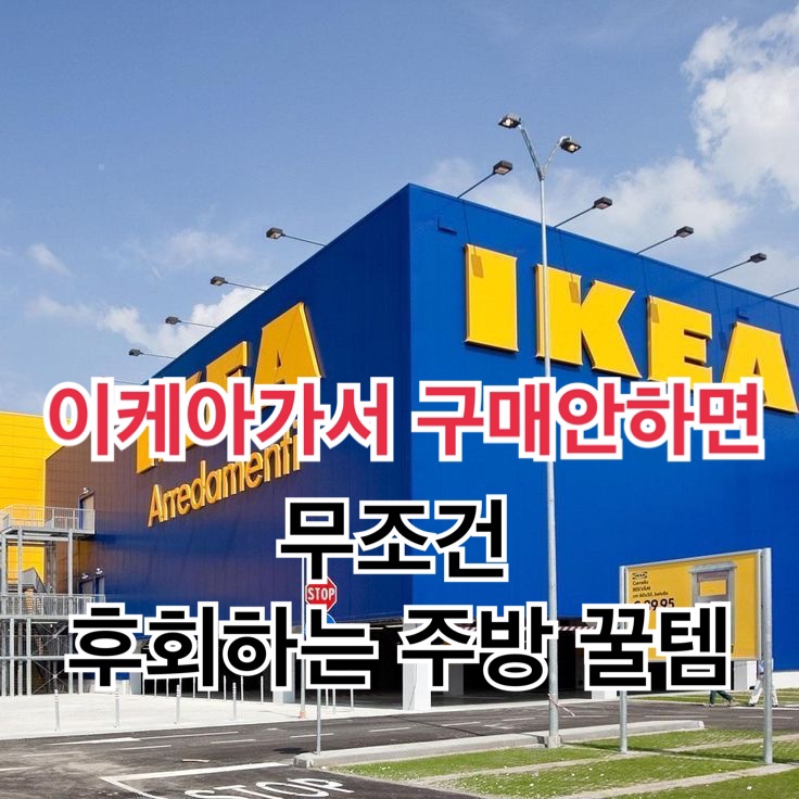  이케아 가서 구매안하면 무조건 후회하는 주방 꿀템 5가지