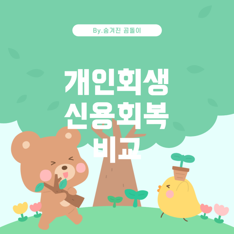  개인회생과 신용회복위원회: 당신에게 적합한 선택은?