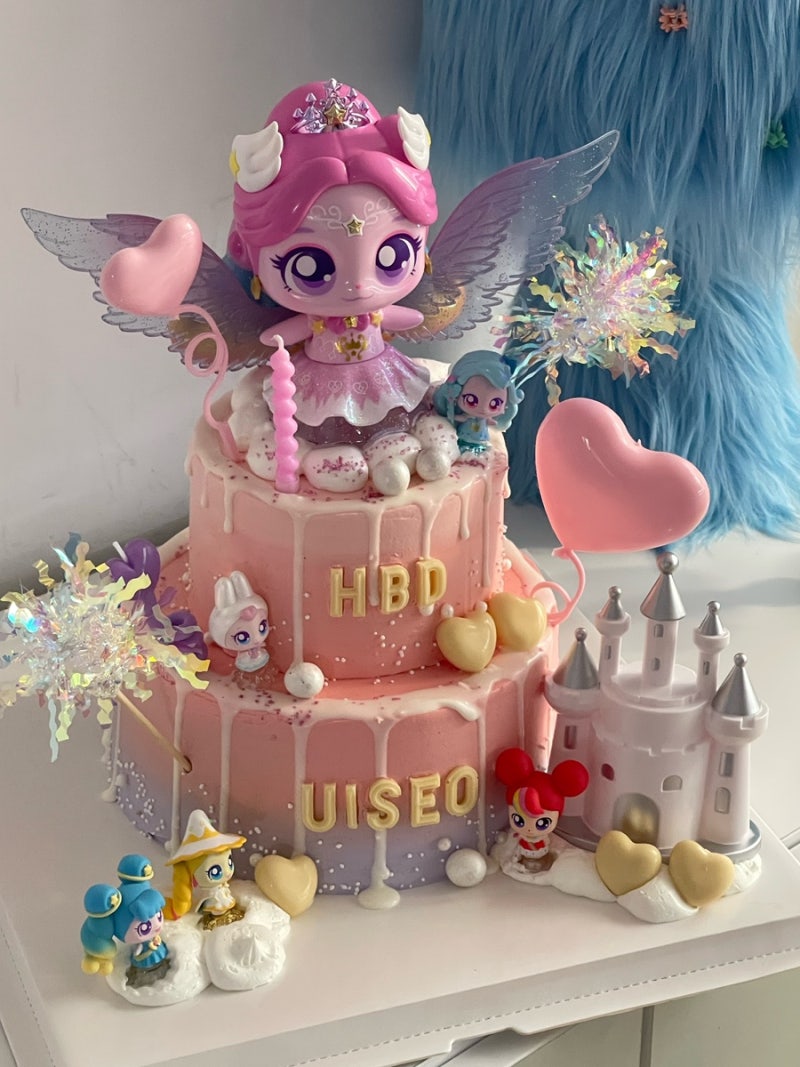 어린이집 생일잔치 아이 생일 케이크 고민된다면? 티니핑 생일케이크 맞춤제작 후기