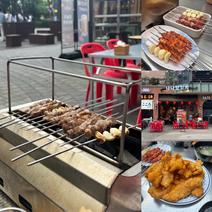  문정동 양꼬치 맛집 나나양꼬치 야장 가능 문정역 내돈내산 추천