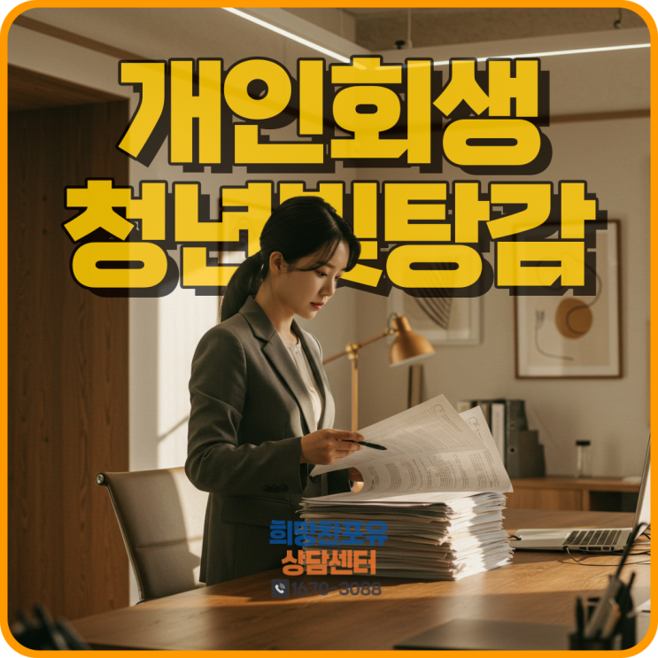 포천 개인회생 청년 빚 탕감 주의할 점