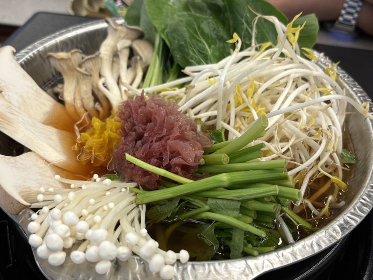  김포 샤브샤브 칼국수 맛집 [호밀원]에서 외식하기