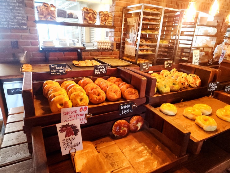  제주도 카페 베이글 맛집 "런던베이글뮤지엄" 제주점 리뷰