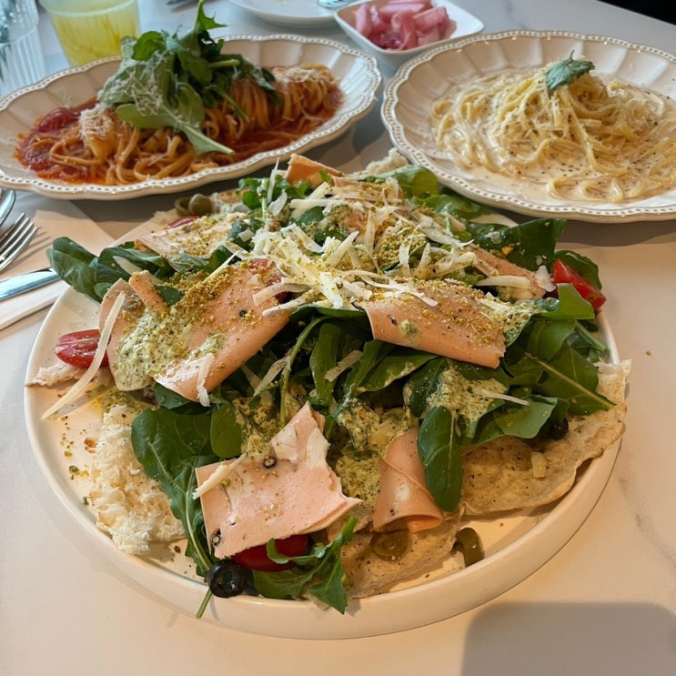  송현아 맛집 살레르노 송도오네스타점 화덕피자 파스타