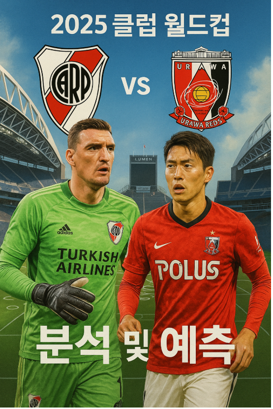 2025 <b>클럽 월드컵</b> 리버 플레이트 vs <b>우라와</b> 레즈 분석 및 예측