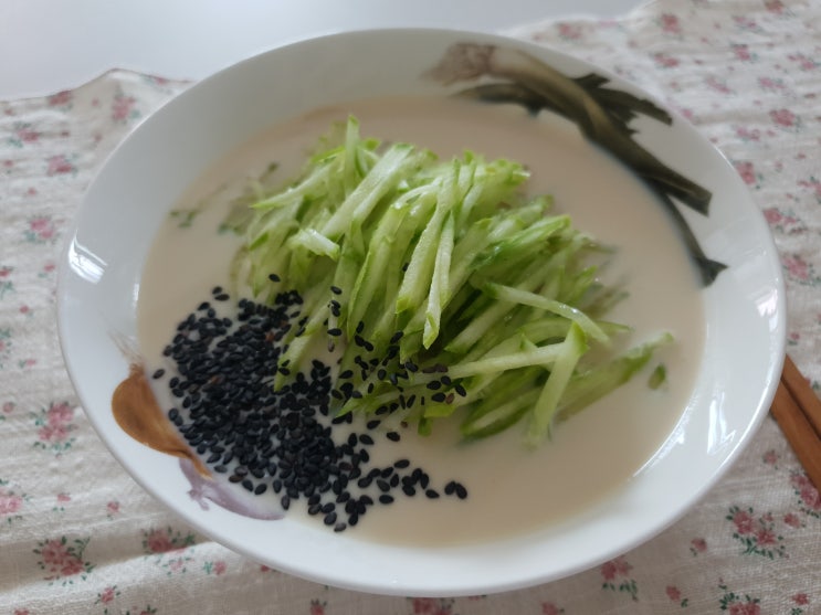  여름 별미, 최소한의 불사용 콩국수 냉파스타 토마토국수