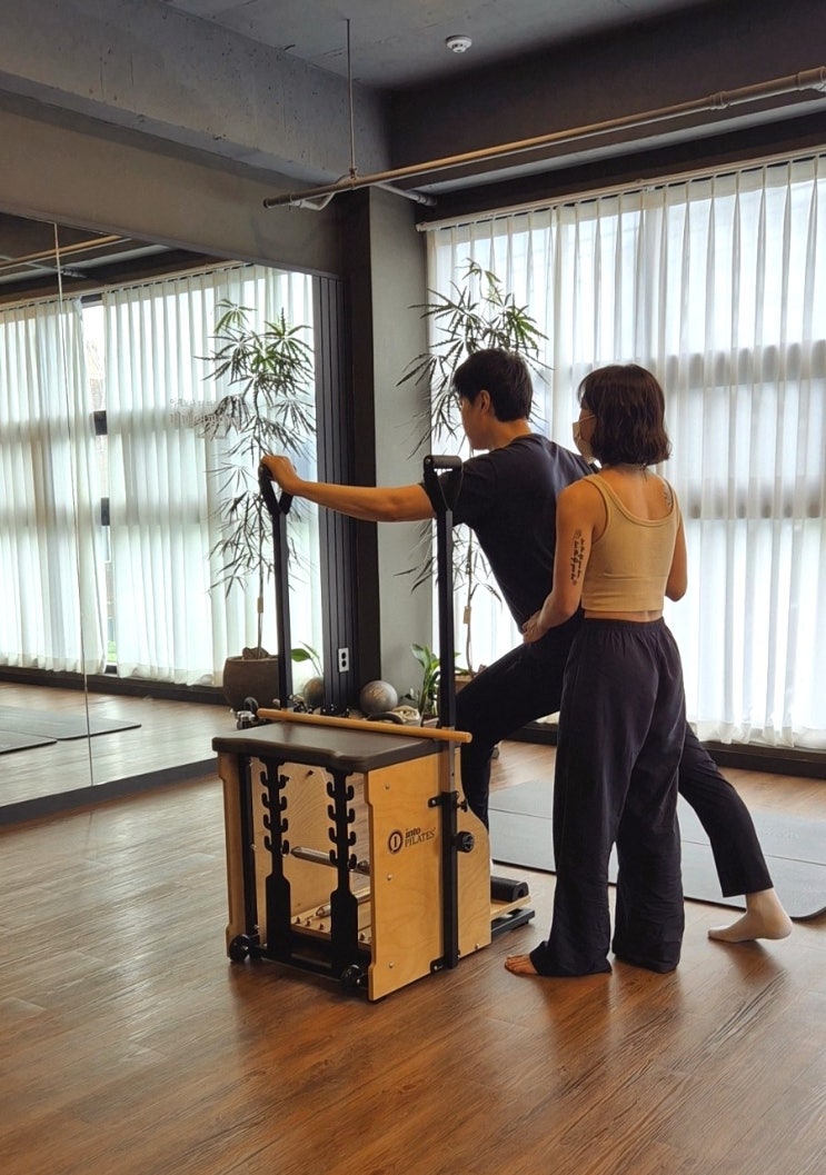  제주도 필라테스, 비메이 필라테스 5회차 솔직 후기! 굽은 어깨, 승모근 아픔 안녕!