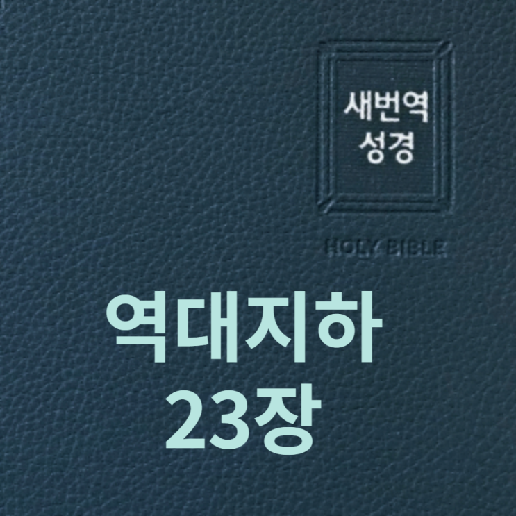 역대지하 23장 역대지하 23장