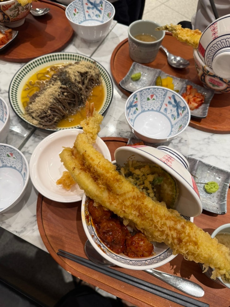  [마츠노하나] 더현대서울 텐동 맛집 마츠노하나 여의도 텐동 웨이팅 후기