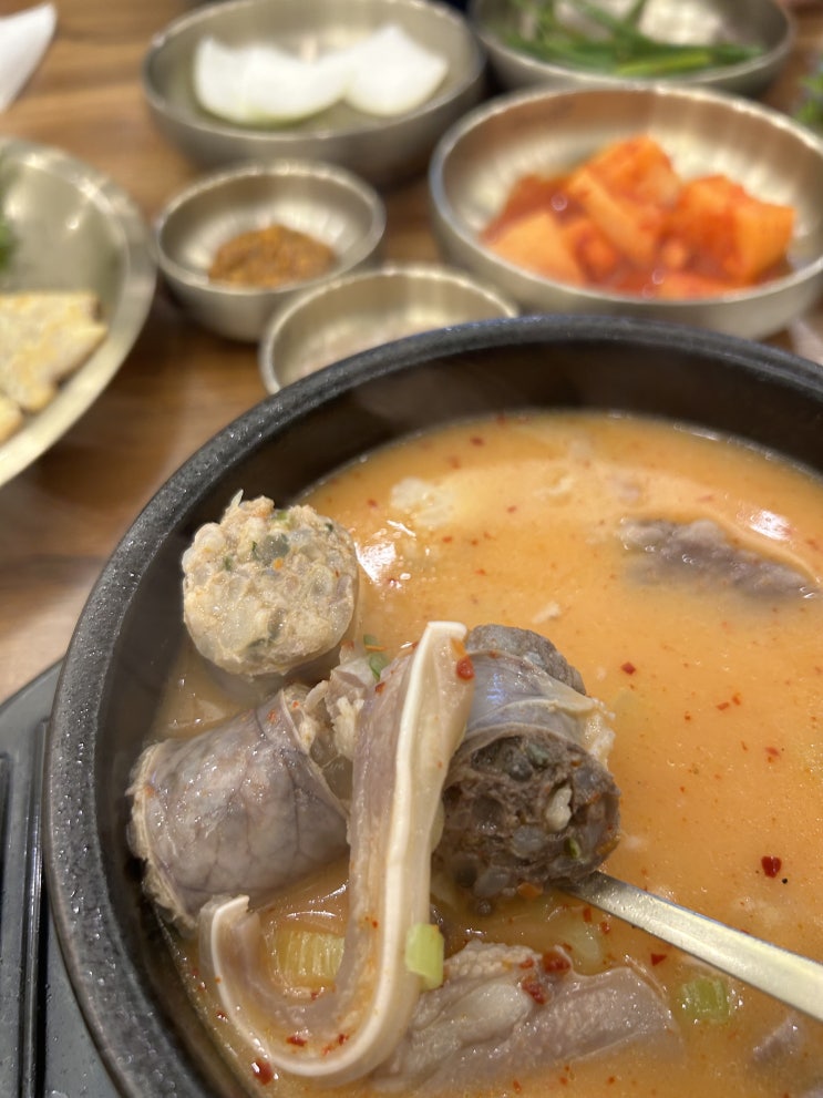 [청량리역] 든든한 국밥 한그릇의 행복 <순대실록 청량리점>(편육정식, 육전정식)