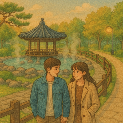  대전 유성온천공원에서 여행과 소개팅을 함께 ㅣ 여행지에서 특별한 만남 Tour.com