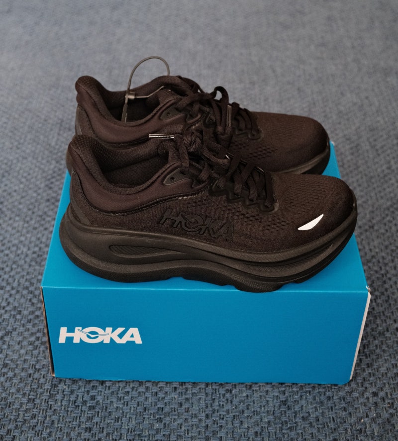 Hoka Bondi 9 Black - Regular 호카 본디 9 (검정) 레귤러