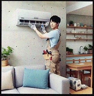  신규 카페 오픈을 위한 정확한 에어컨 설치, 평택에어컨119