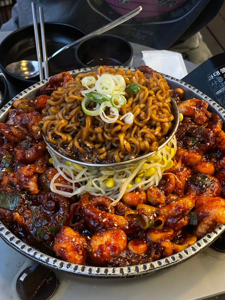  [강남역 맛집:쭈꾸미랩소디 강남점] 곱쭈콤보 매콤하고 맛있는 철판쭈꾸미 후기