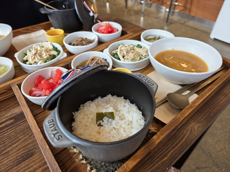  별내 한정식 솥밥 맛집, 남양주 카페거리 그레인마켓 후기