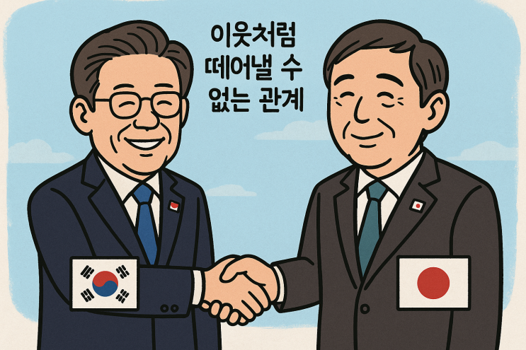 <b>한일</b> 정상회담｜<b>이재명</b>... 같이 쓰는 이웃, 미래지향적 <b>관계</b>로!”