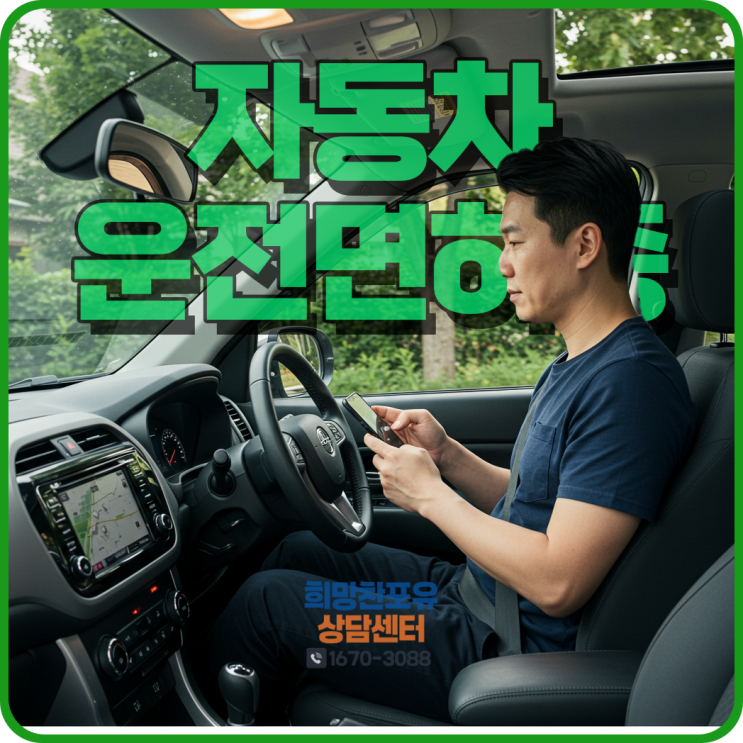 자동차 운전면허증 갱신 및 온라인 신청 방법