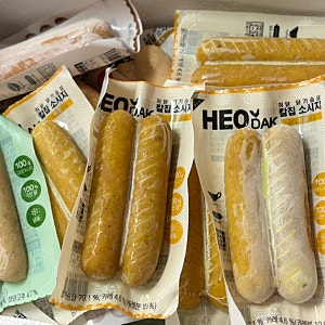 다이어트 식단 허닭 닭가슴살 소세지 추천