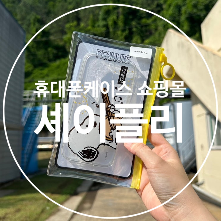  예쁜 휴대폰케이스 쇼핑몰 추천 셰이플리