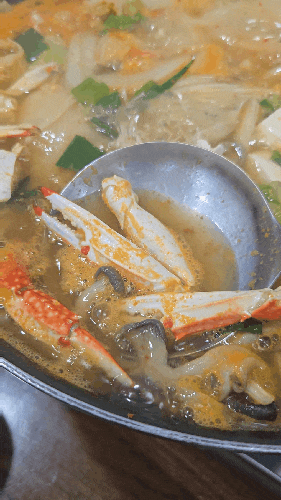  충주 맛집 수안보 온천 근처 갈마가든 만두전골