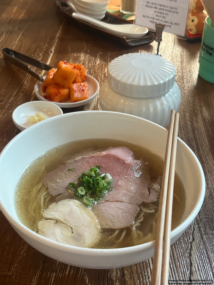  합정역 찐맛집 미슐랭/또간집 '담택' 시오라멘 추천!!
