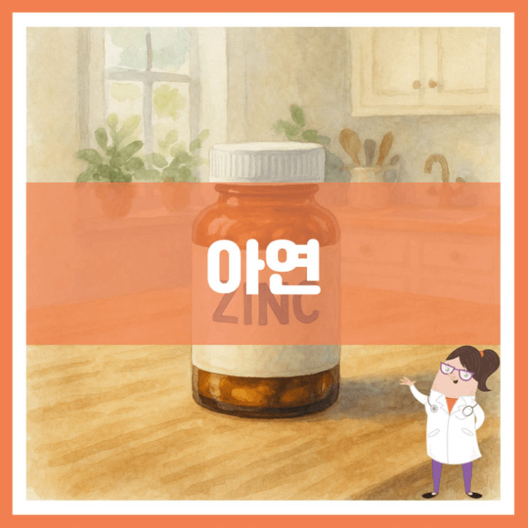  아연 5가지 효능 섭취방법 부작용